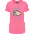 LGBT Turtle Loved By God Gay Pride Womens Wider Cut T-Shirt Azalea