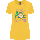 LGBT Turtle Loved By God Gay Pride Womens Wider Cut T-Shirt Yellow