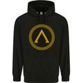 Lambda Gym Spartan Bodybuilding Fitness Childrens Kids Hoodie Black