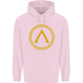 Lambda Gym Spartan Bodybuilding Fitness Childrens Kids Hoodie Light Pink