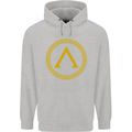 Lambda Gym Spartan Bodybuilding Fitness Childrens Kids Hoodie Sports Grey