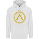 Lambda Gym Spartan Bodybuilding Fitness Childrens Kids Hoodie White