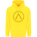 Lambda Gym Spartan Bodybuilding Fitness Childrens Kids Hoodie Yellow
