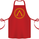 Lambda Gym Spartan Bodybuilding Fitness Cotton Apron 100% Organic Red