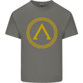 Lambda Gym Spartan Bodybuilding Fitness Kids T-Shirt Childrens Charcoal