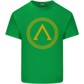Lambda Gym Spartan Bodybuilding Fitness Kids T-Shirt Childrens Irish Green