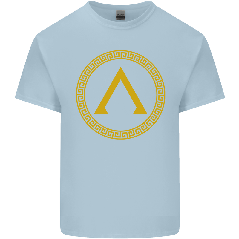 Lambda Gym Spartan Bodybuilding Fitness Kids T-Shirt Childrens Light Blue