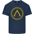 Lambda Gym Spartan Bodybuilding Fitness Kids T-Shirt Childrens Navy Blue