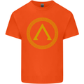 Lambda Gym Spartan Bodybuilding Fitness Kids T-Shirt Childrens Orange