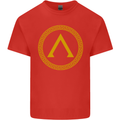 Lambda Gym Spartan Bodybuilding Fitness Kids T-Shirt Childrens Red