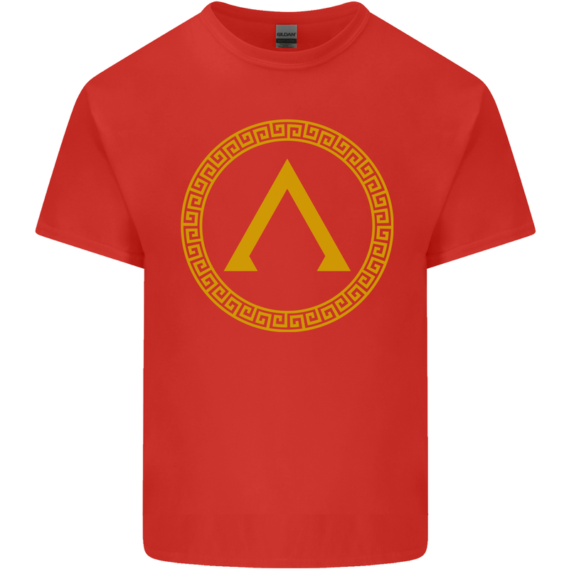 Lambda Gym Spartan Bodybuilding Fitness Kids T-Shirt Childrens Red