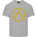 Lambda Gym Spartan Bodybuilding Fitness Kids T-Shirt Childrens Sports Grey