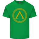 Lambda Gym Spartan Bodybuilding Fitness Mens Cotton T-Shirt Tee Top Irish Green