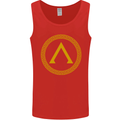 Lambda Gym Spartan Bodybuilding Fitness Mens Vest Tank Top Red