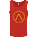 Lambda Gym Spartan Bodybuilding Fitness Mens Vest Tank Top Red