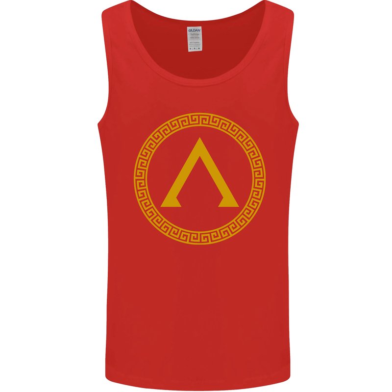 Lambda Gym Spartan Bodybuilding Fitness Mens Vest Tank Top Red