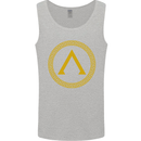 Lambda Gym Spartan Bodybuilding Fitness Mens Vest Tank Top Sports Grey