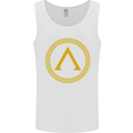 Lambda Gym Spartan Bodybuilding Fitness Mens Vest Tank Top White