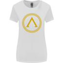 Lambda Gym Spartan Bodybuilding Fitness Womens Wider Cut T-Shirt White