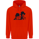 Laurel & Hardy AKA Dick and Doof Childrens Kids Hoodie Bright Red