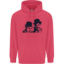 Laurel & Hardy AKA Dick and Doof Childrens Kids Hoodie Heliconia