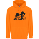 Laurel & Hardy AKA Dick and Doof Childrens Kids Hoodie Orange