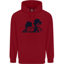 Laurel & Hardy AKA Dick and Doof Childrens Kids Hoodie Red