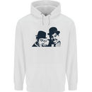 Laurel & Hardy AKA Dick and Doof Childrens Kids Hoodie White