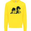 Laurel & Hardy AKA Dick and Doof Kids Sweatshirt Jumper Yellow