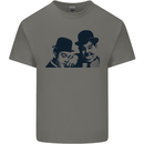 Laurel & Hardy AKA Dick and Doof Kids T-Shirt Childrens Charcoal