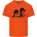 Laurel & Hardy AKA Dick and Doof Kids T-Shirt Childrens Orange