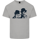 Laurel & Hardy AKA Dick and Doof Kids T-Shirt Childrens Sports Grey