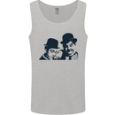 Laurel & Hardy AKA Dick and Doof Mens Vest Tank Top Sports Grey