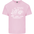 Leak Oil Motorcycle Motorbike Biker Mens Cotton T-Shirt Tee Top Light Pink
