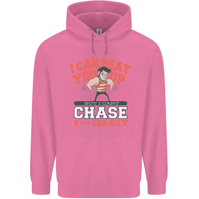 Leg Day Gym Funny Training Top Bodybuilding Mens 80% Cotton Hoodie Azelea