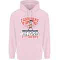 Leg Day Gym Funny Training Top Bodybuilding Mens 80% Cotton Hoodie Light Pink
