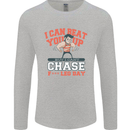 Leg Day Gym Funny Training Top Bodybuilding Mens Long Sleeve T-Shirt Sports Grey