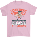 Leg Day Gym Funny Training Top Bodybuilding Mens T-Shirt Cotton Gildan Light Pink