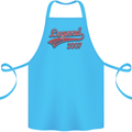 Legend Since 16th Birthday 2007 Cotton Apron 100% Organic Turquoise
