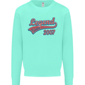 Legend Since 16th Birthday 2007 Mens Sweatshirt Jumper Peppermint