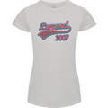 Legend Since 16th Birthday 2007 Womens Petite Cut T-Shirt Sports Grey