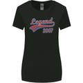 Legend Since 16th Birthday 2007 Womens Wider Cut T-Shirt Black