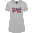 Legend Since 16th Birthday 2007 Womens Wider Cut T-Shirt Sports Grey