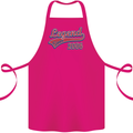 Legend Since 17th Birthday 2006 Cotton Apron 100% Organic Pink