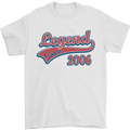 Legend Since 17th Birthday 2006 Mens T-Shirt 100% Cotton White