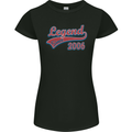 Legend Since 17th Birthday 2006 Womens Petite Cut T-Shirt Black