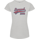 Legend Since 17th Birthday 2006 Womens Petite Cut T-Shirt Sports Grey