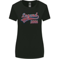 Legend Since 17th Birthday 2006 Womens Wider Cut T-Shirt Black