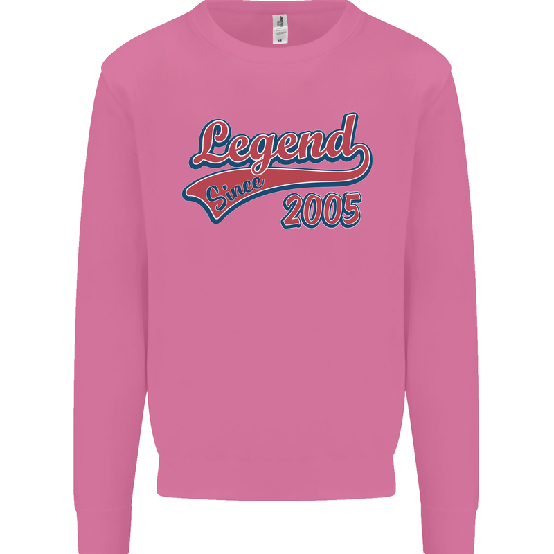 Legend Since 18th Birthday 2005 Mens Sweatshirt Jumper Azalea