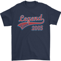 Legend Since 18th Birthday 2005 Mens T-Shirt 100% Cotton Navy Blue